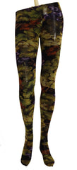 Dolce & Gabbana Zwarte Legging met Druivenprint