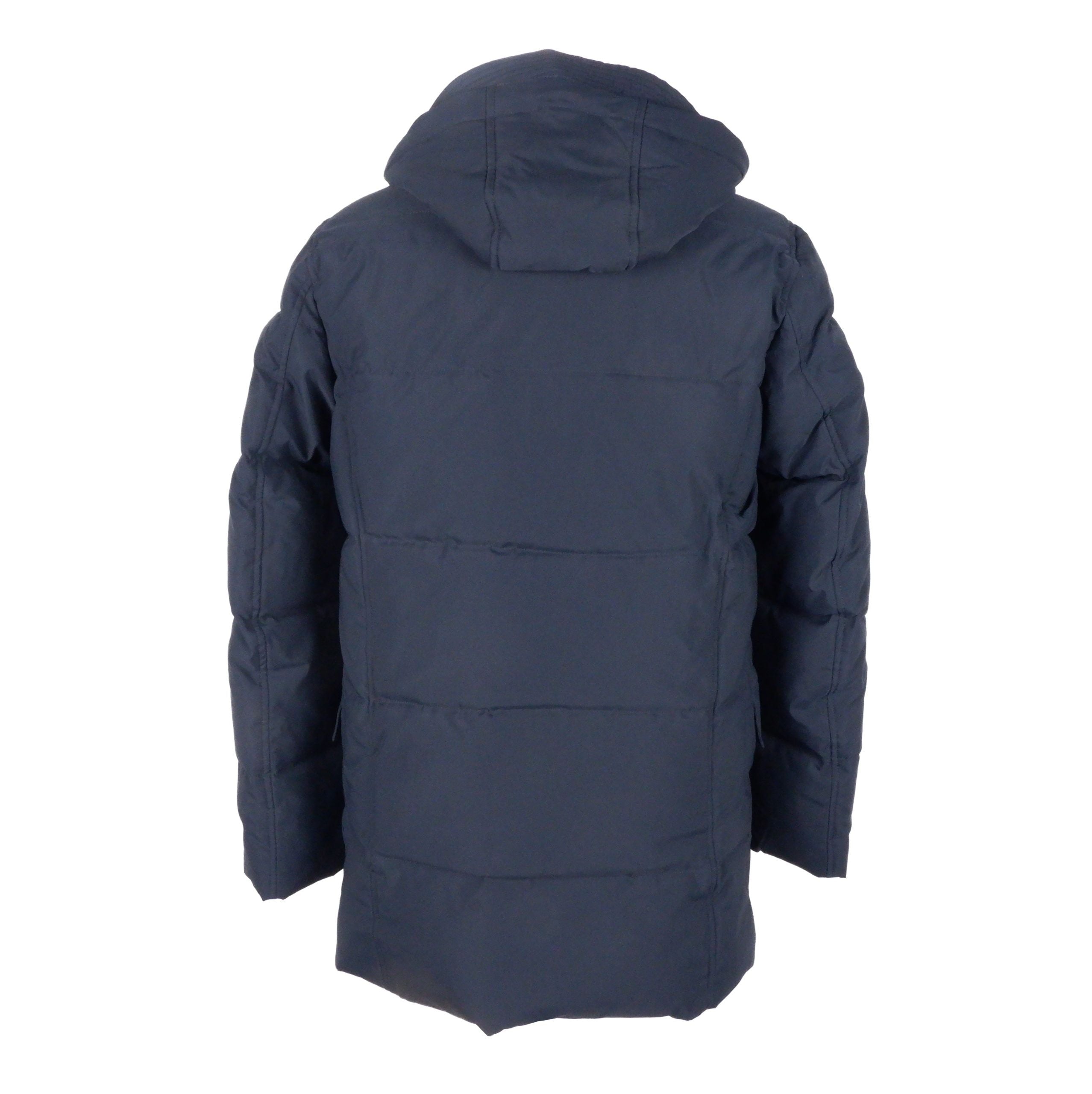 Emilio Romanelli Blaue Polyesterjacke
