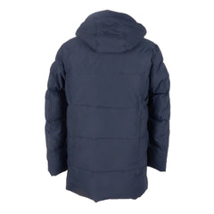 Emilio Romanelli Blaue Polyesterjacke