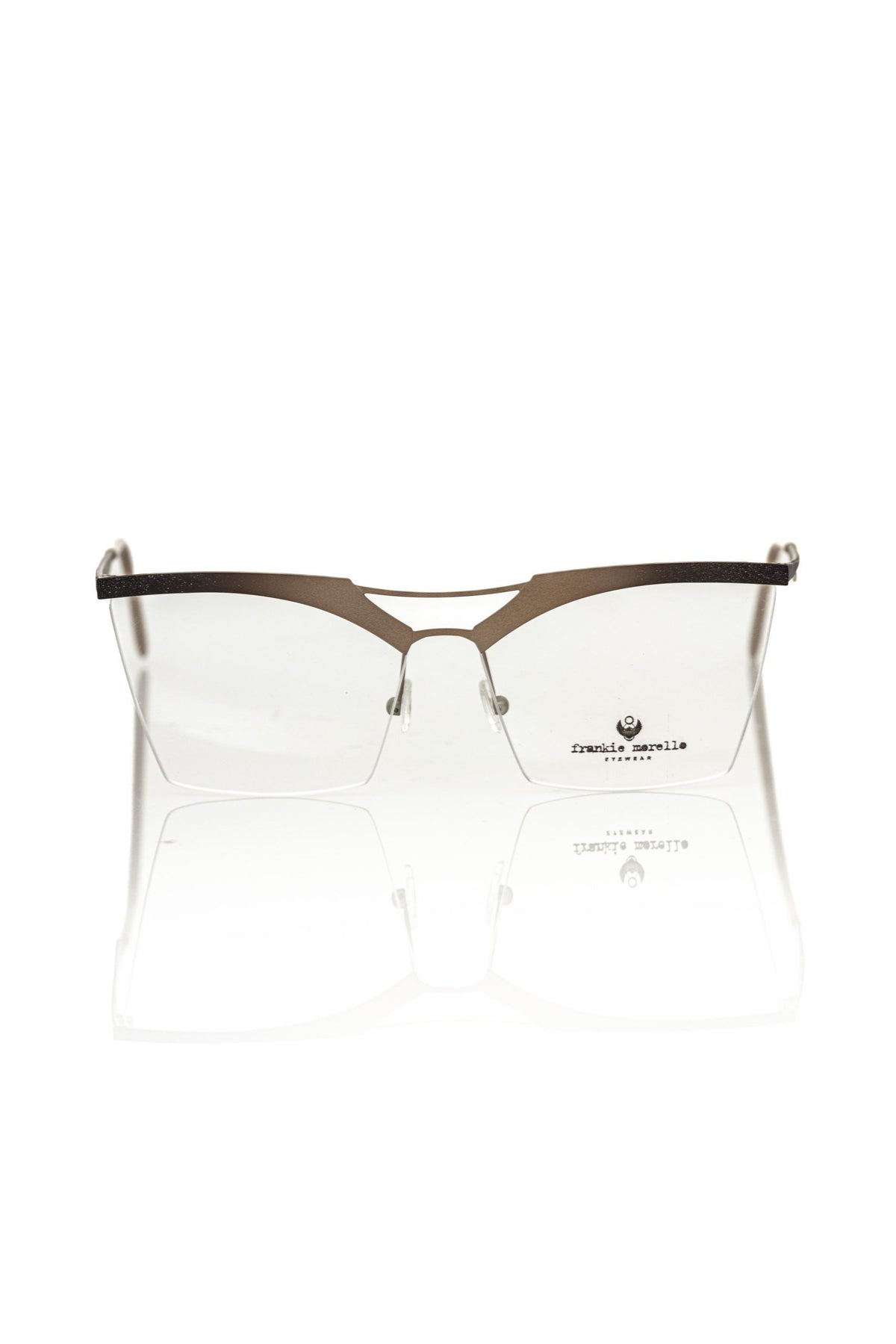 Frankie Morello Damen-Metallic-Gold-Gestell