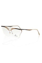 Frankie Morello Damen-Metallic-Gold-Gestell