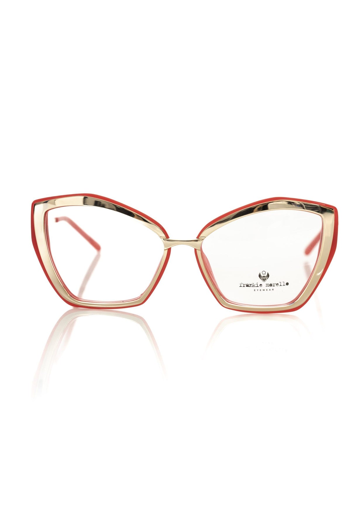 Frankie Morello Rote Acetat Damen-Fassung