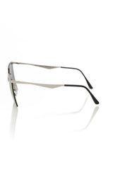 Frankie Morello Silver Metallic Women Sunglasses