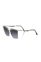Frankie Morello Zilver Metallic Dames Zonnebril