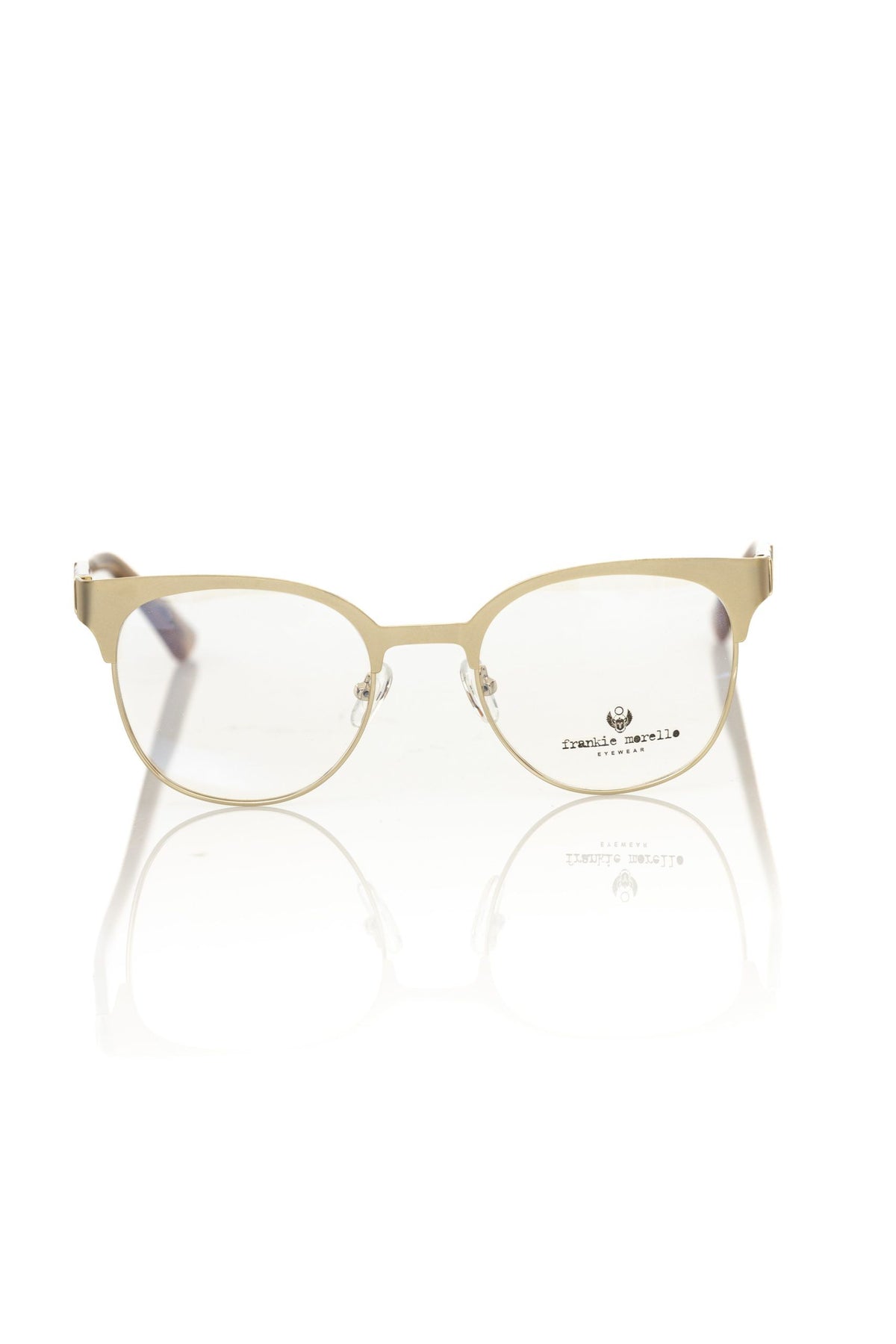 Frankie Morello Goldene Azetat Damenbrille