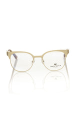 Frankie Morello Goldene Azetat Damenbrille