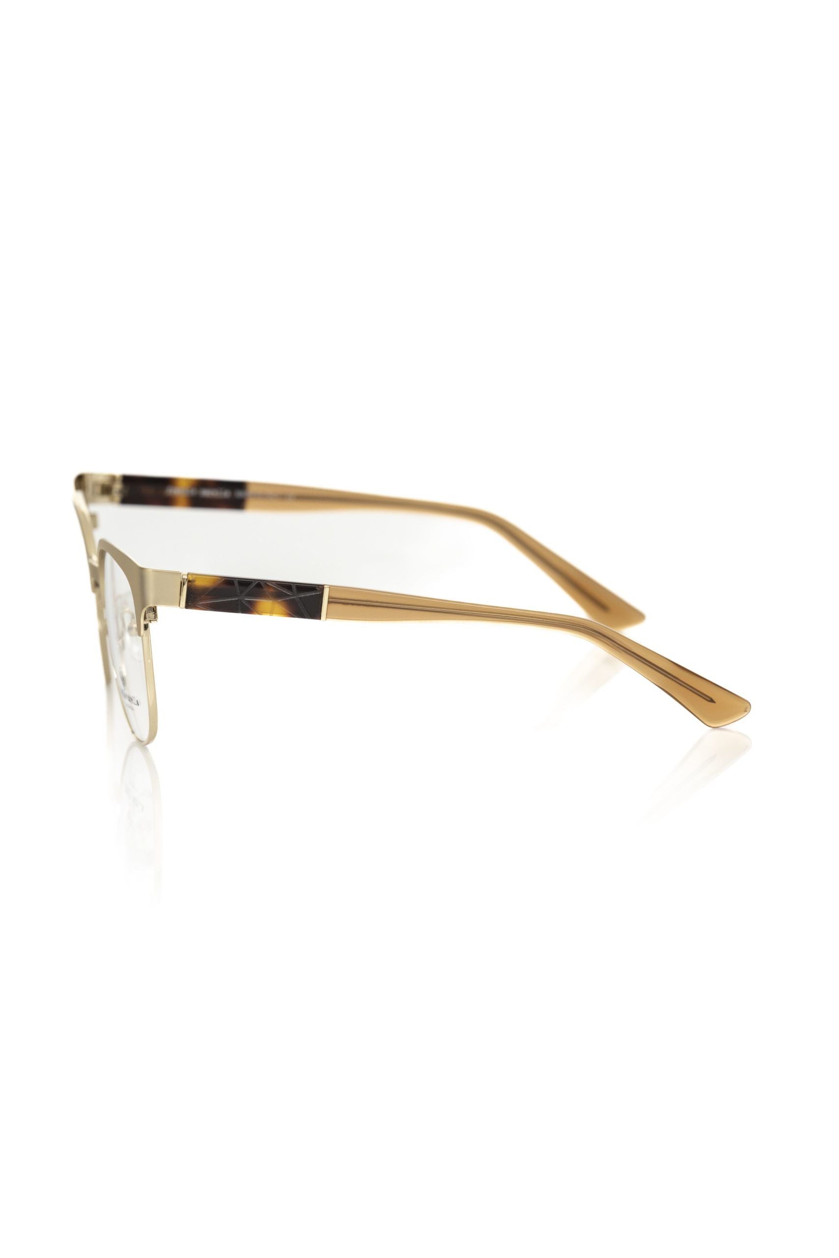 Frankie Morello Goldene Azetat Damenbrille
