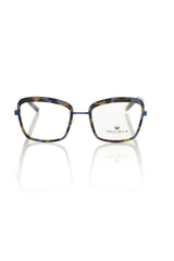 Frankie Morello Blau Metallic Dames Brilmontuur