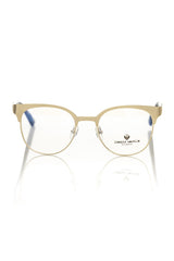 Frankie Morello Gouden Metallic Damesbrilmontuur