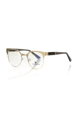 Frankie Morello Gouden Metallic Damesbrilmontuur