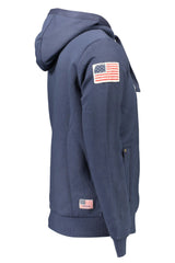 U.S. POLO ASSN. Blauw Katoenen Herensweater