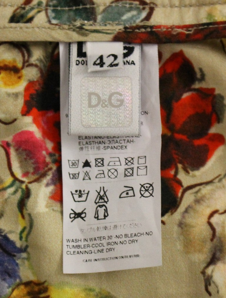 Dolce & Gabbana Beige Katoenen Chino Broek