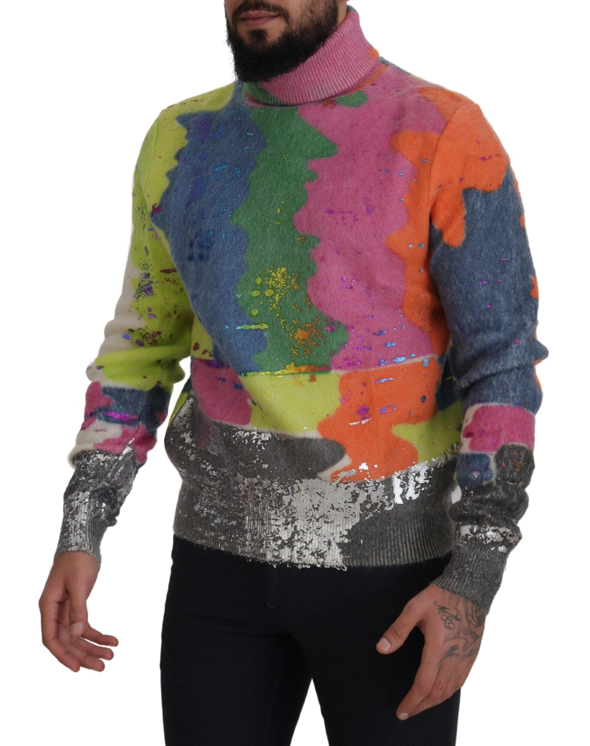 Dolce & Gabbana Rollkragenpullover aus Mohair in mehreren Farben