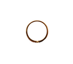 Nialaya Gouden 925 Zilveren Ring