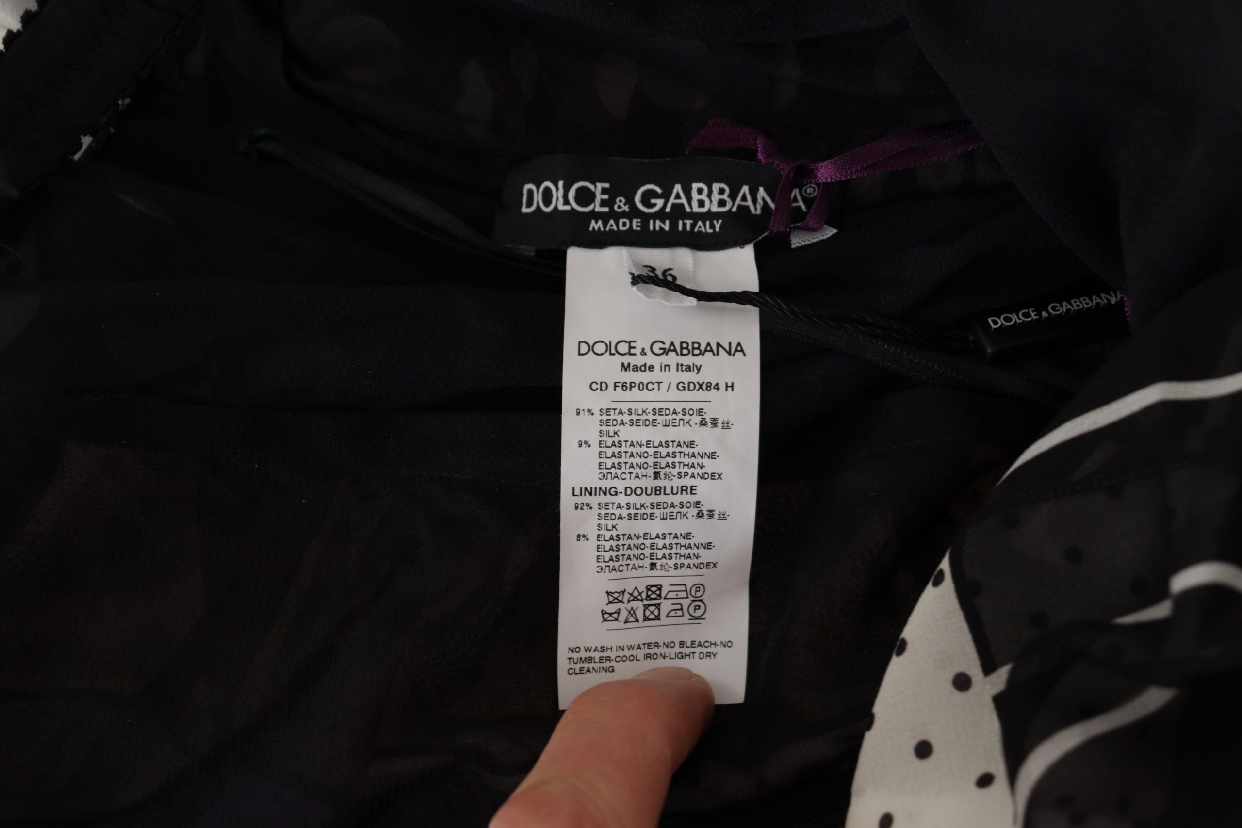 Dolce & Gabbana Mehrfarbiges Patchwork Midi-Kleid aus Seide mit Blumen- und Leopardenmuster