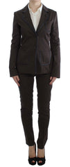Exte Brown Stretch Twee Knopen Pak