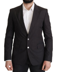 Dolce & Gabbana Zwarte Single Breasted TAORMINA Blazer