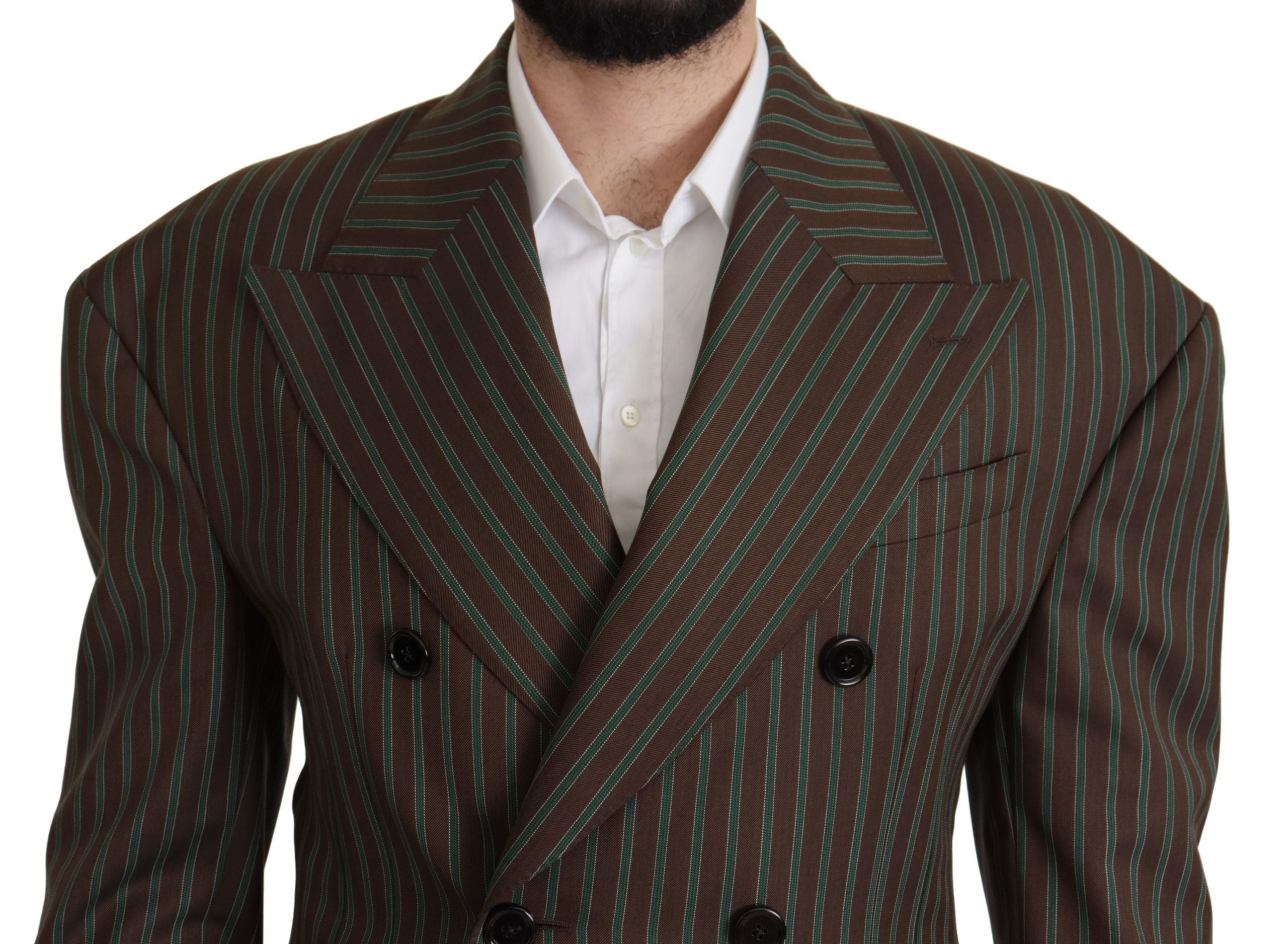 Dolce & Gabbana Multicolor Strepen Dubbelborstige Blazer