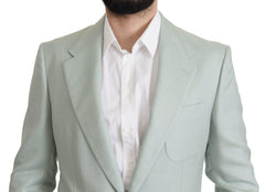 Dolce & Gabbana Groen Kasjmier Jasje Blazer