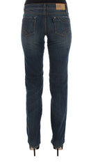 Costume National Blauwe Bootcut Jeans van Katoenmix
