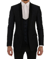 Dolce & Gabbana Blau MARTINI Schmaler 2-Teiliger Blazer