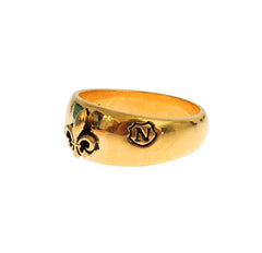 Nialaya Vergulde 925 Zilveren Ring
