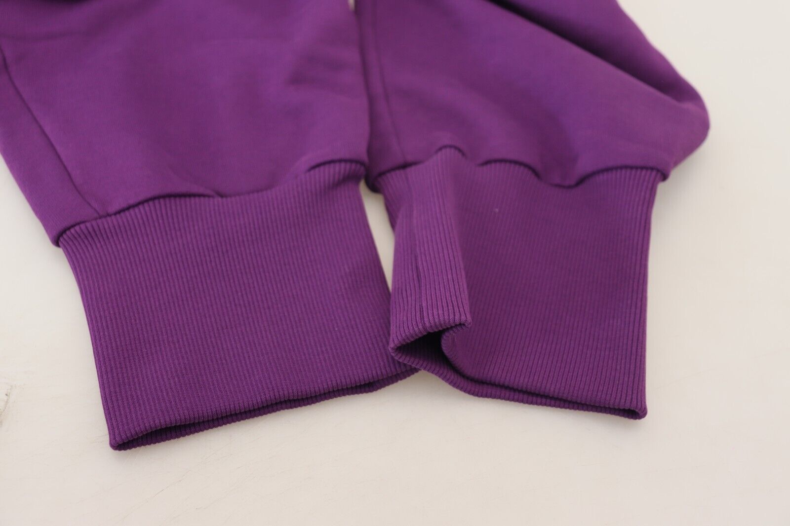 Dolce & Gabbana Paarse Katoenen Cargo Joggingbroek