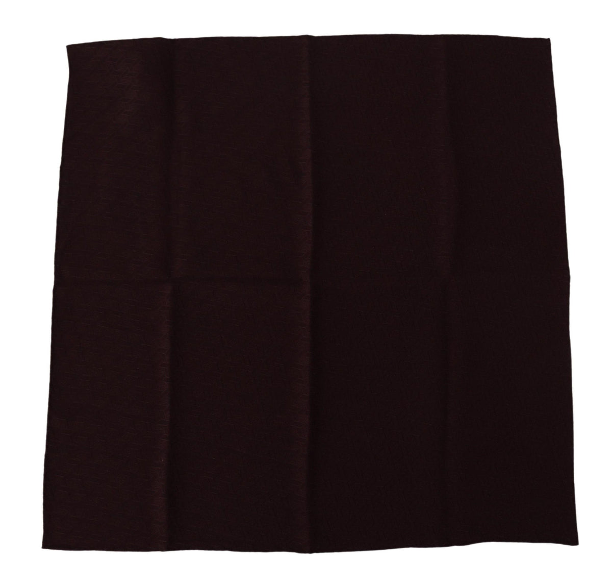 Dolce & Gabbana brauner Seidenmischgewebe quadratischer Wickelschal