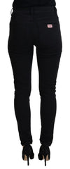 Dolce & Gabbana Schwarze High-Waist Jeans aus Baumwolle