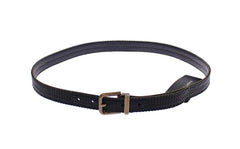 Dolce & Gabbana Blauwe Leren Logoriem