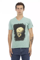 Trussardi Action Green Cotton Men's T-Shirt