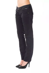 Ungaro Fever Blaue Baumwollhose für Damen im Regular Fit