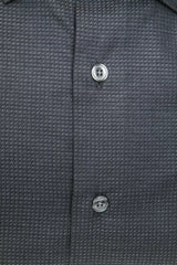 Robert Friedman Black Cotton Men's Shirt