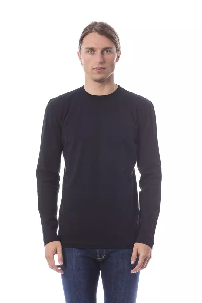 Verri Zwart Katoenen Heren T-shirt