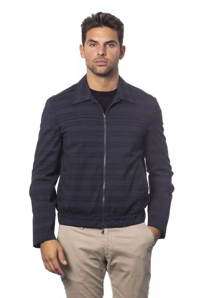 Verri Blaue Leichte Wolljacke