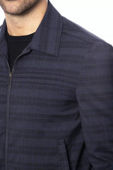 Verri Blaue Leichte Wolljacke