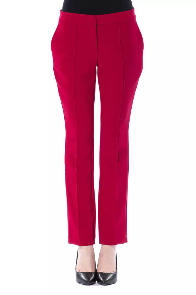 BYBLOS Fuchsia Polyester Damesbroek