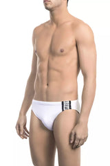 Bikkembergs weiße Badehose aus Polyamid für Herren