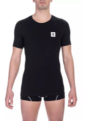 Bikkembergs Black Cotton Men T-Shirt Pack
