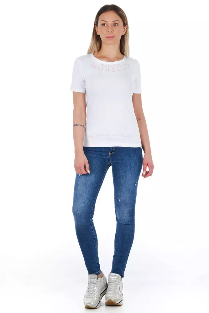 Frankie Morello Blaue Denim Damenjeans
