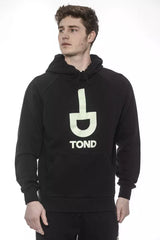 Tond Zwart Katoenen Heren Sweater