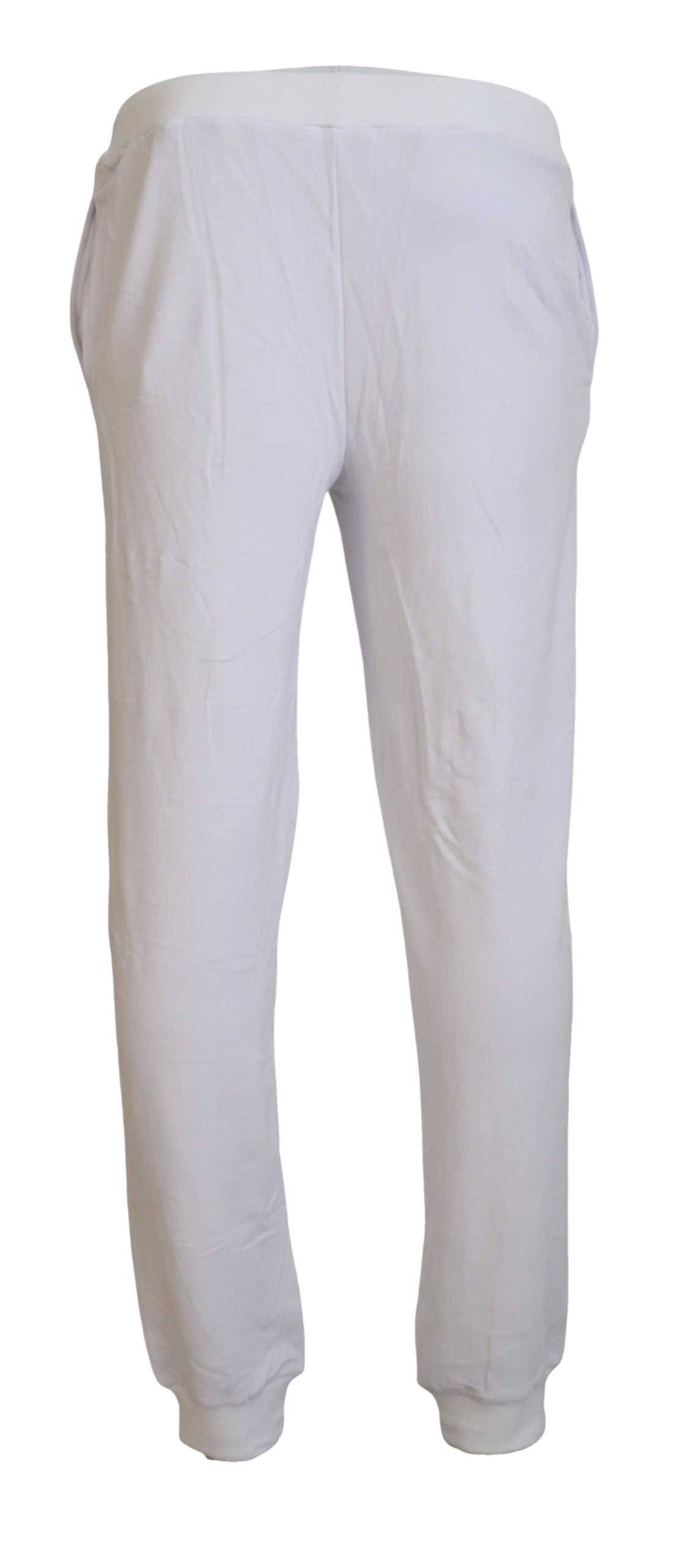 John Galliano Weiße Baumwolle Logo Herren Jogginghose