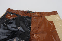 Dolce & Gabbana Multicolor Shining Slim Fit Herren-Jeans