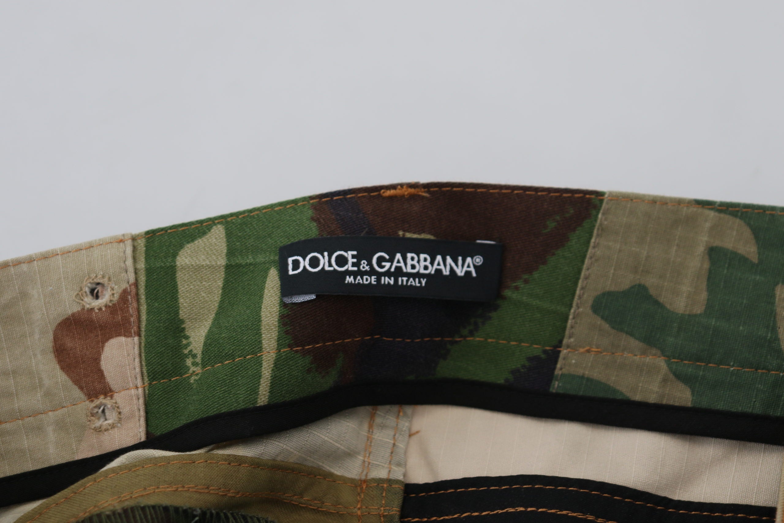 Dolce & Gabbana Multicolor Seiden-Patchwork Herren-Denim-Jeans