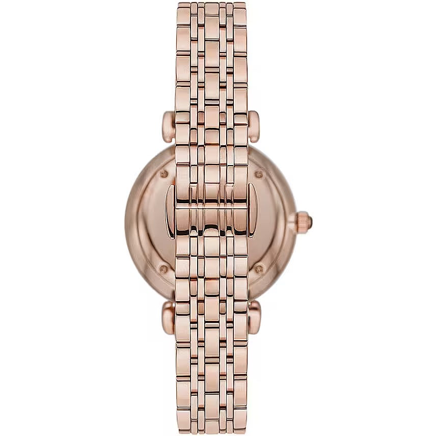 Emporio Armani Quarzuhr aus Bronze-Stahl