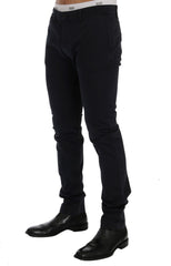 GF Ferre Blue Chinos aus Baumwoll-Stretch