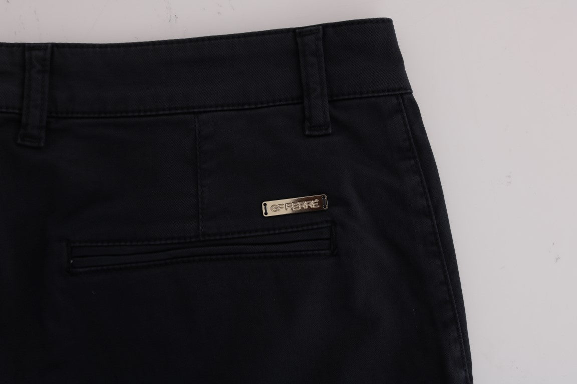 GF Ferre Blue Chinos aus Baumwoll-Stretch