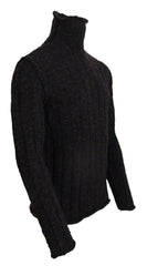 Dolce & Gabbana Bruine wollen gebreide coltrui