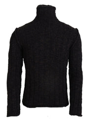 Dolce & Gabbana Bruine wollen gebreide coltrui