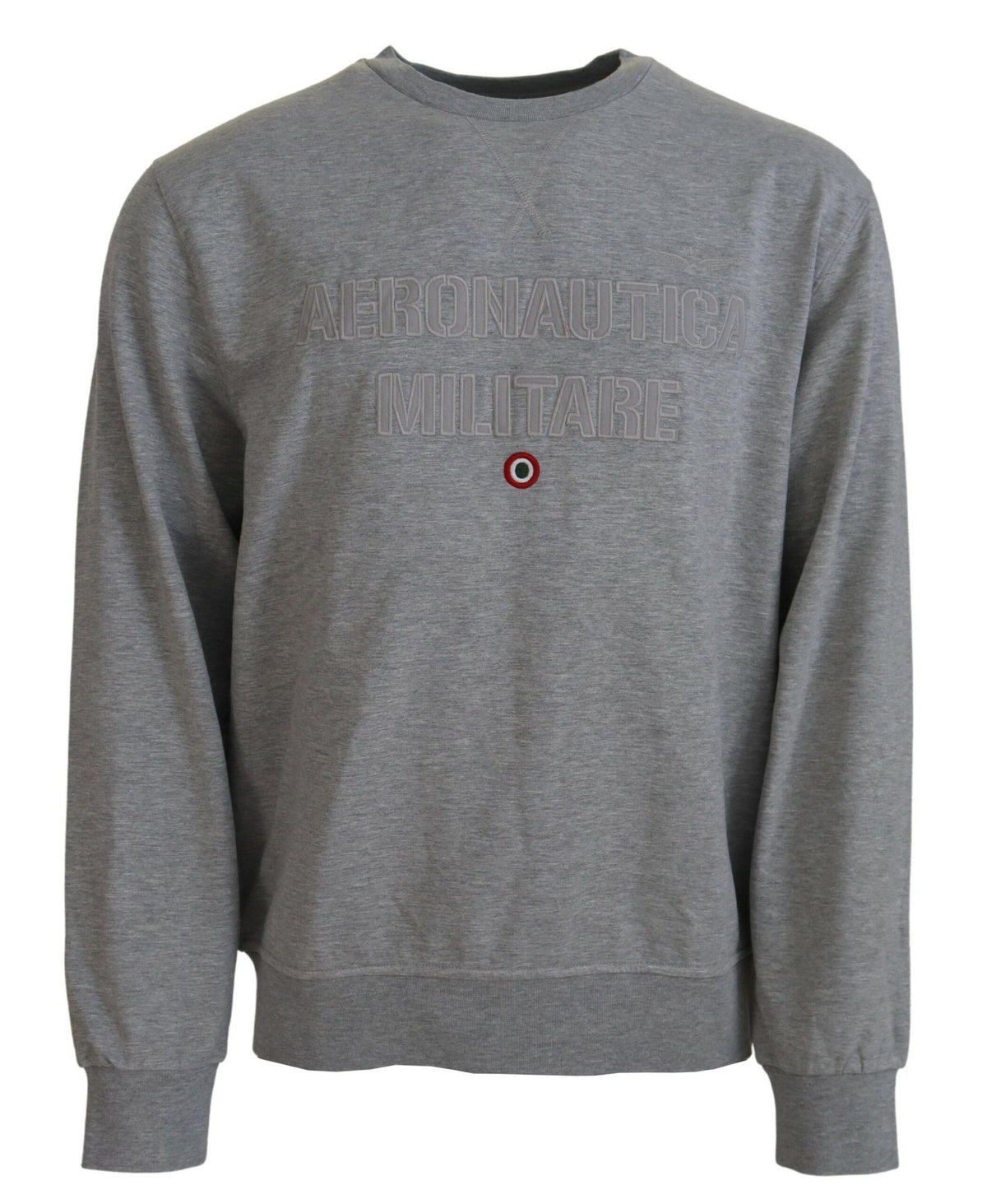 Aeronautica Militare Herren Pullover Sweatshirt Grau